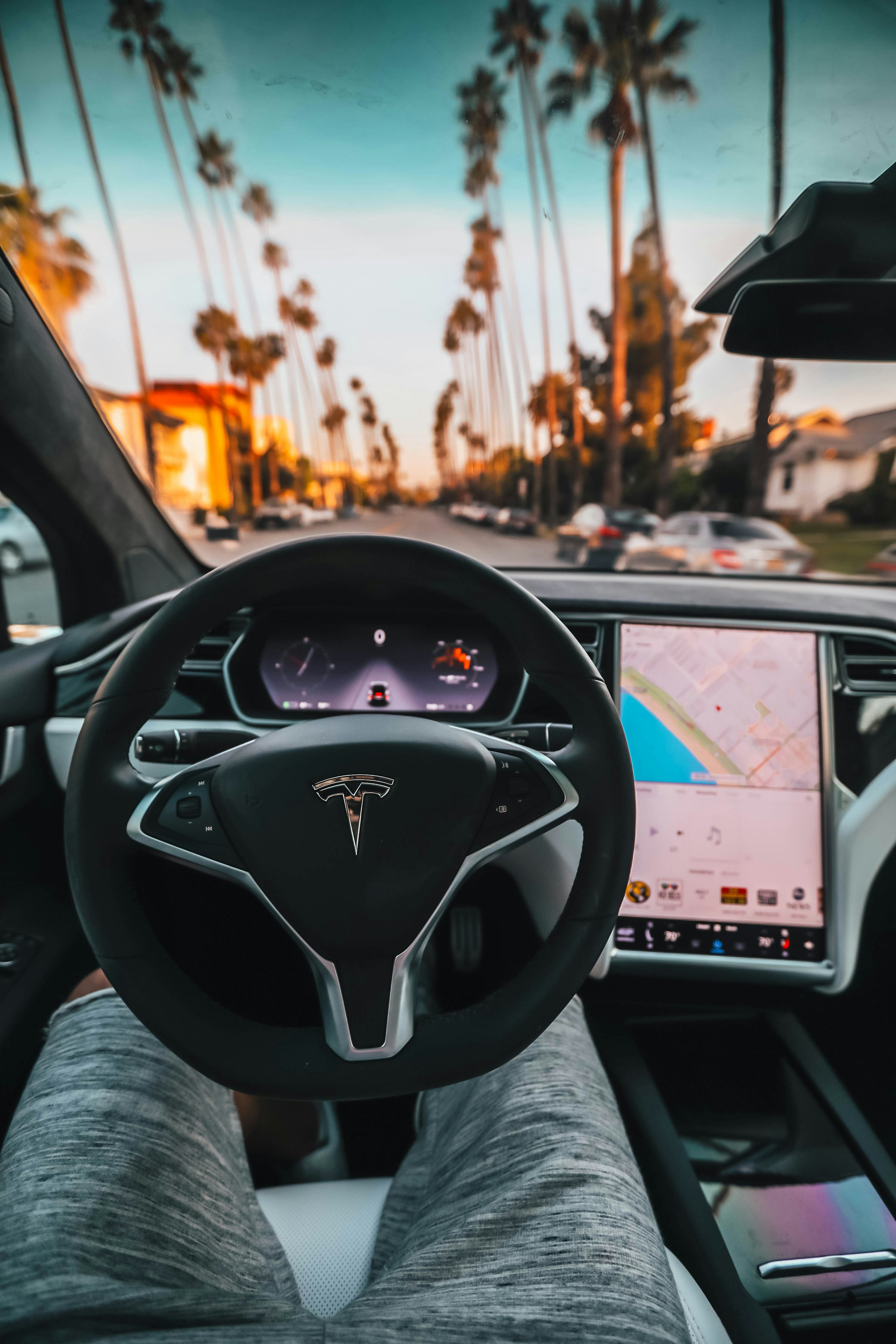 Tesla Interior Picture. Download Free