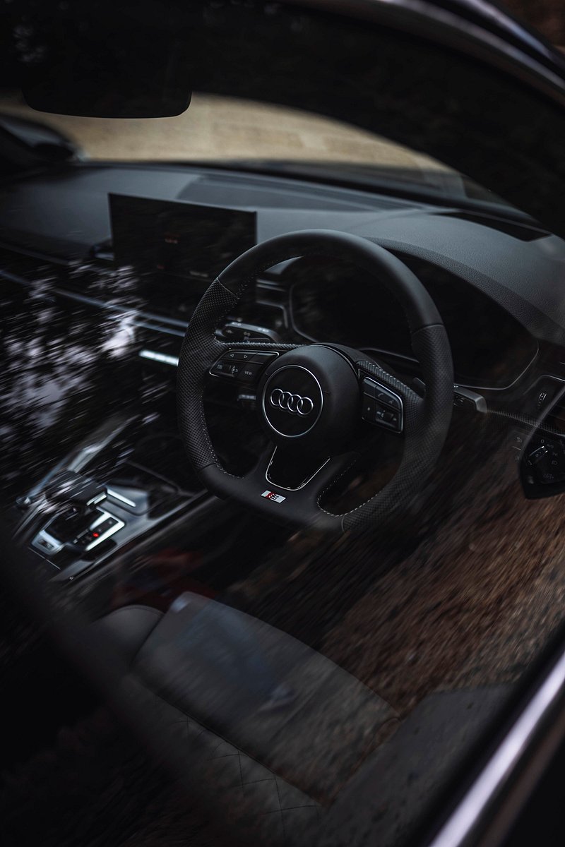 Audi Black Sports Car Image. Free