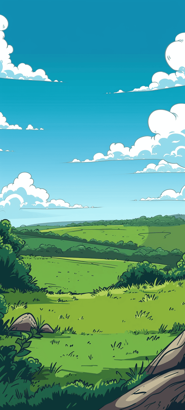 Phone Wallpaper Made with Midjourney