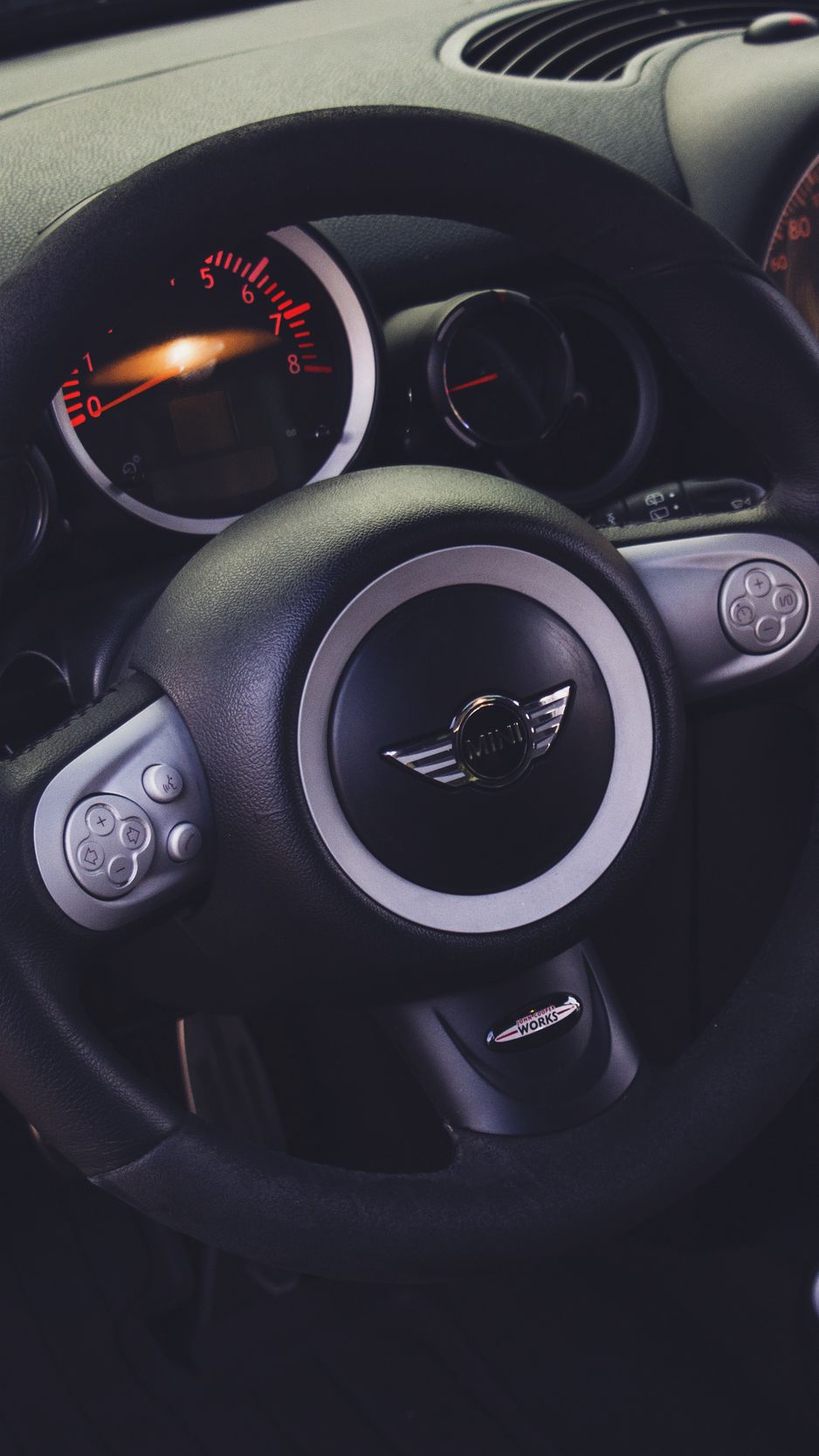Download wallpaper 938x1668 mini cooper