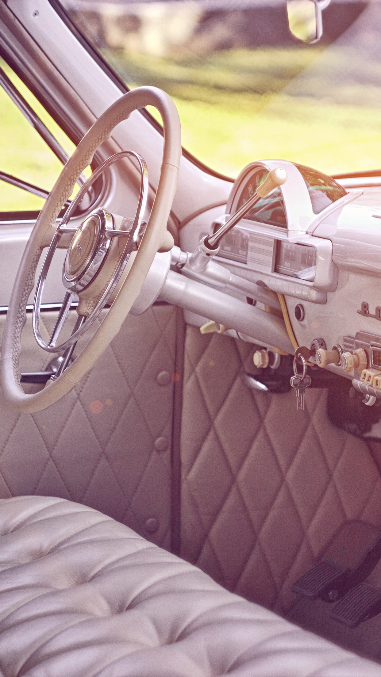 Classic Car Drive Bokeh Life Flare