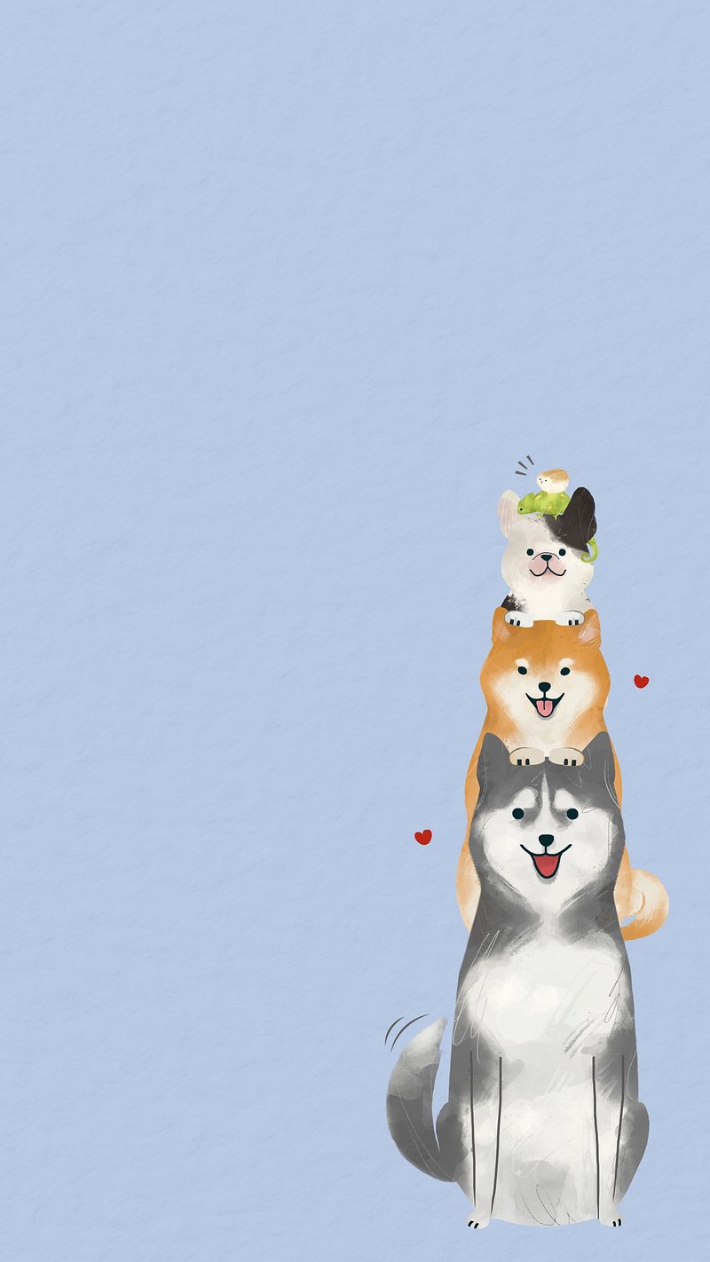 iPhone Wallpaper Dog Image. Free