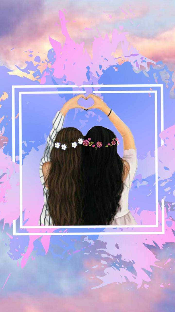 Best Friends Forever iPhone Wallpaper