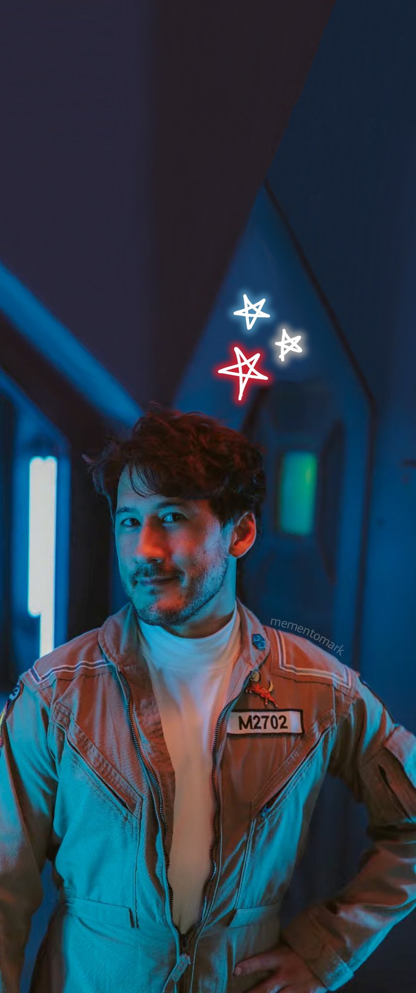 In space with Markiplier wallpaper
