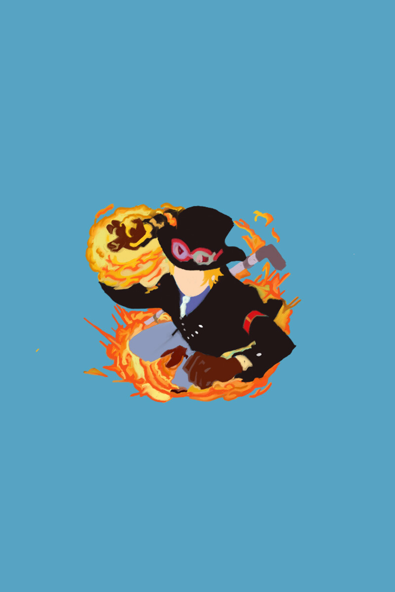 One Piece Minimalist Wallpaper III