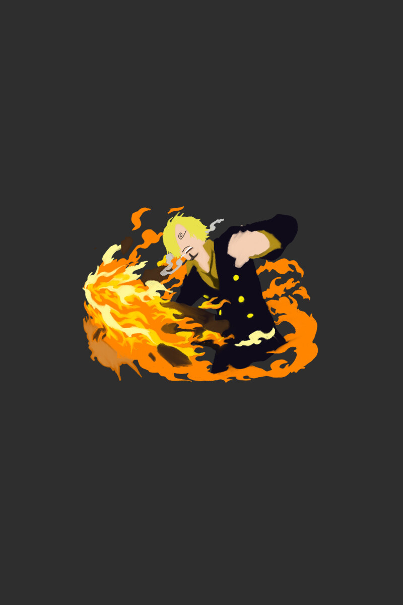 One Piece Minimalist Wallpaper III