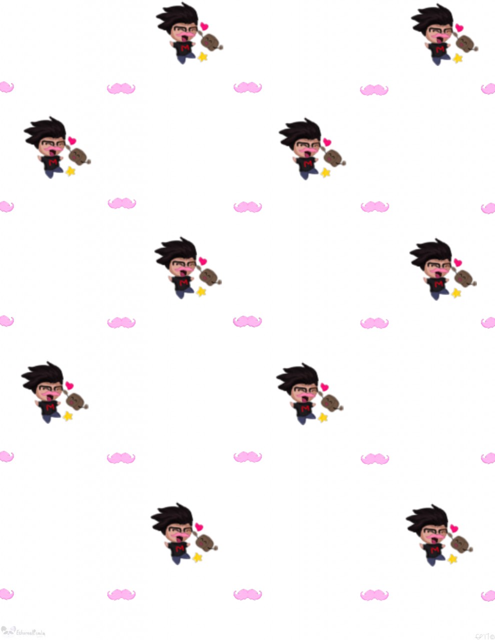 Markiplier Wallpaper (White)