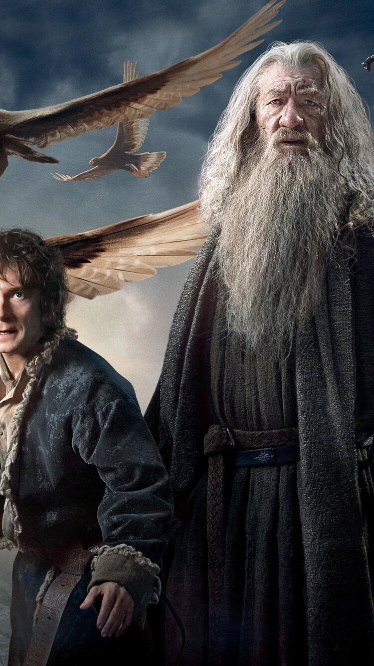 Gandalf Bilbo In Hobbit 3