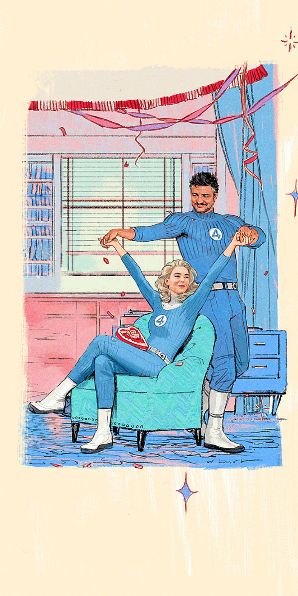 Fantastic Four Textless Fan Art
