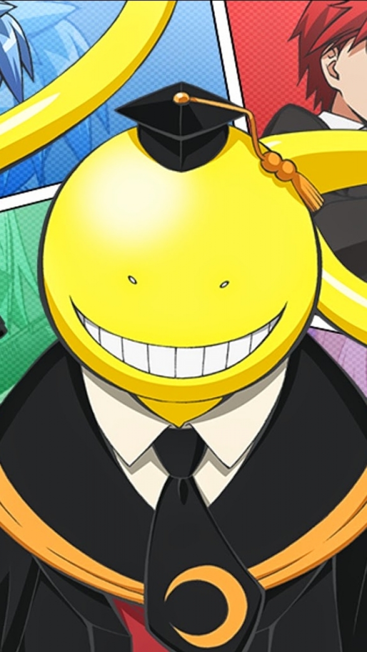 Mobile wallpaper: Anime, Koro Sensei