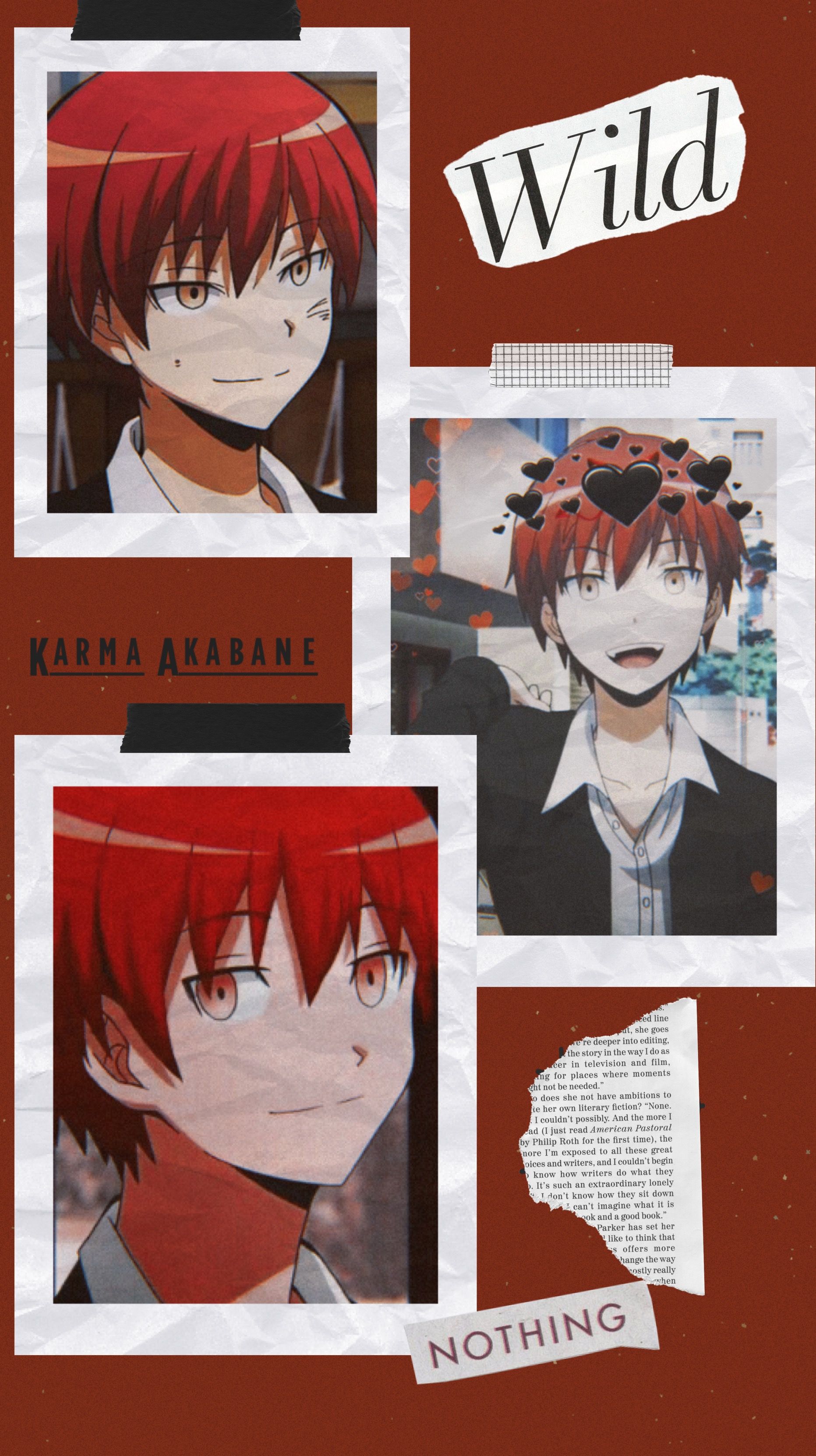 Karma Akabane Lockscreen