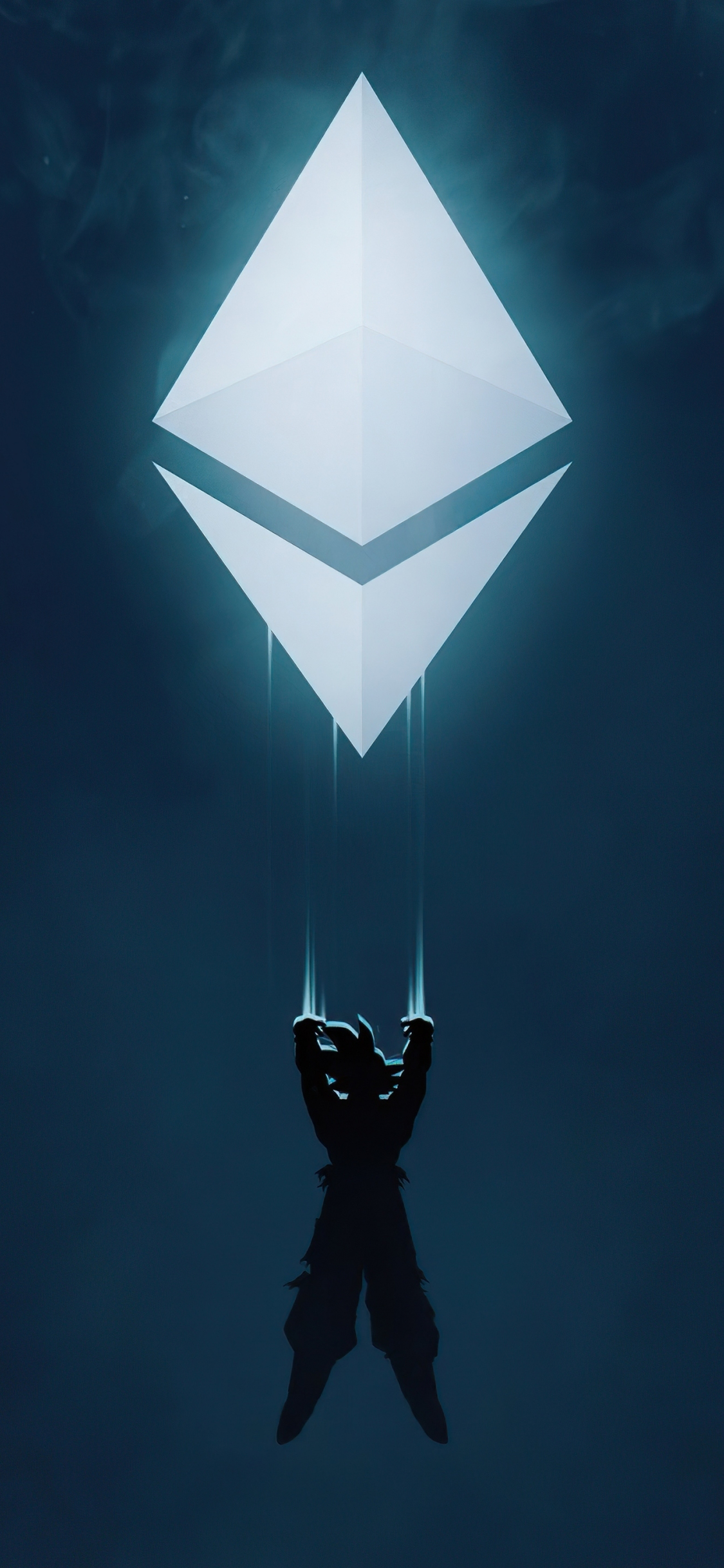 Download wallpaper 1125x2436 ethereum x