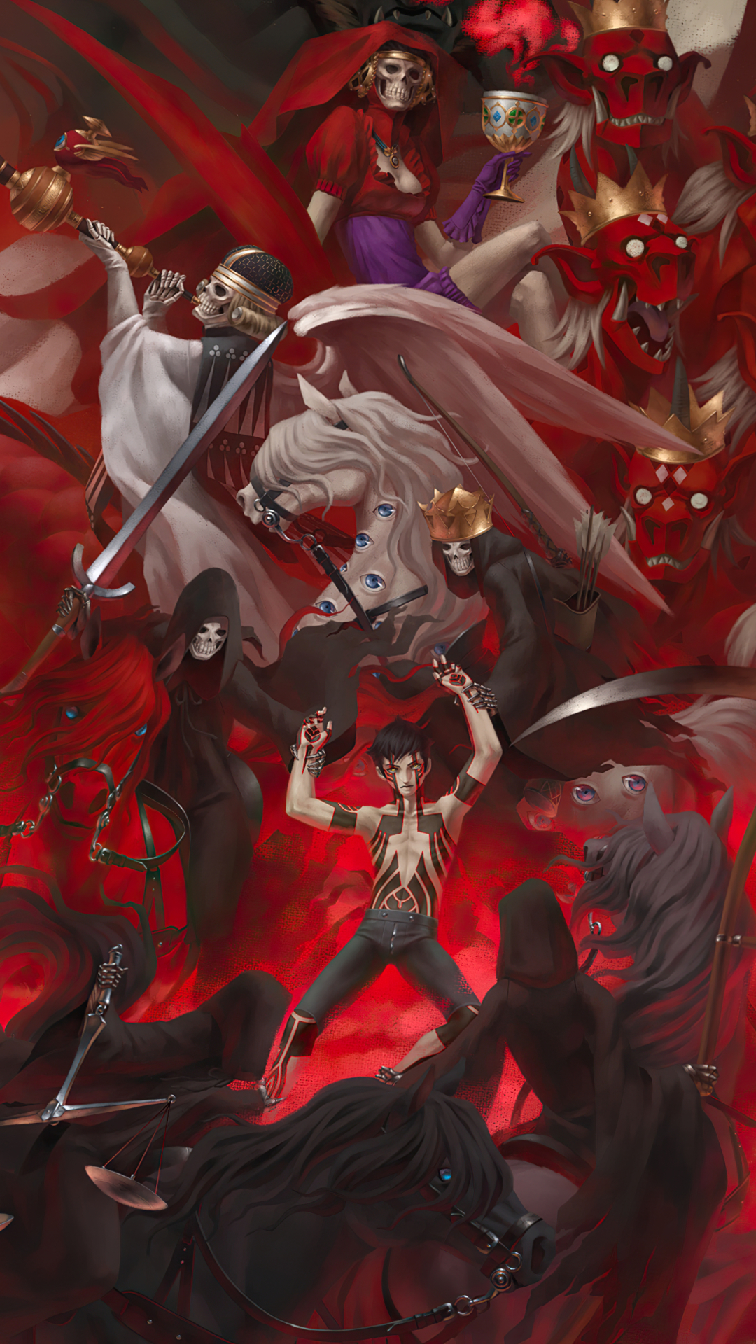 Shin Megami Tensei Phone Wallpaper