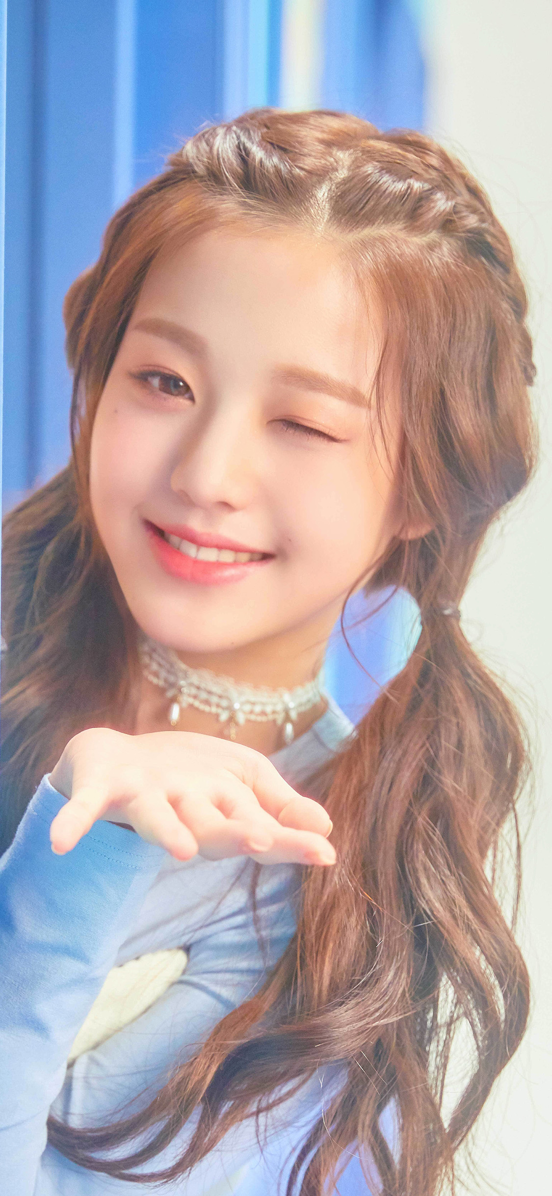 wallpaper. girl kpop wink izone