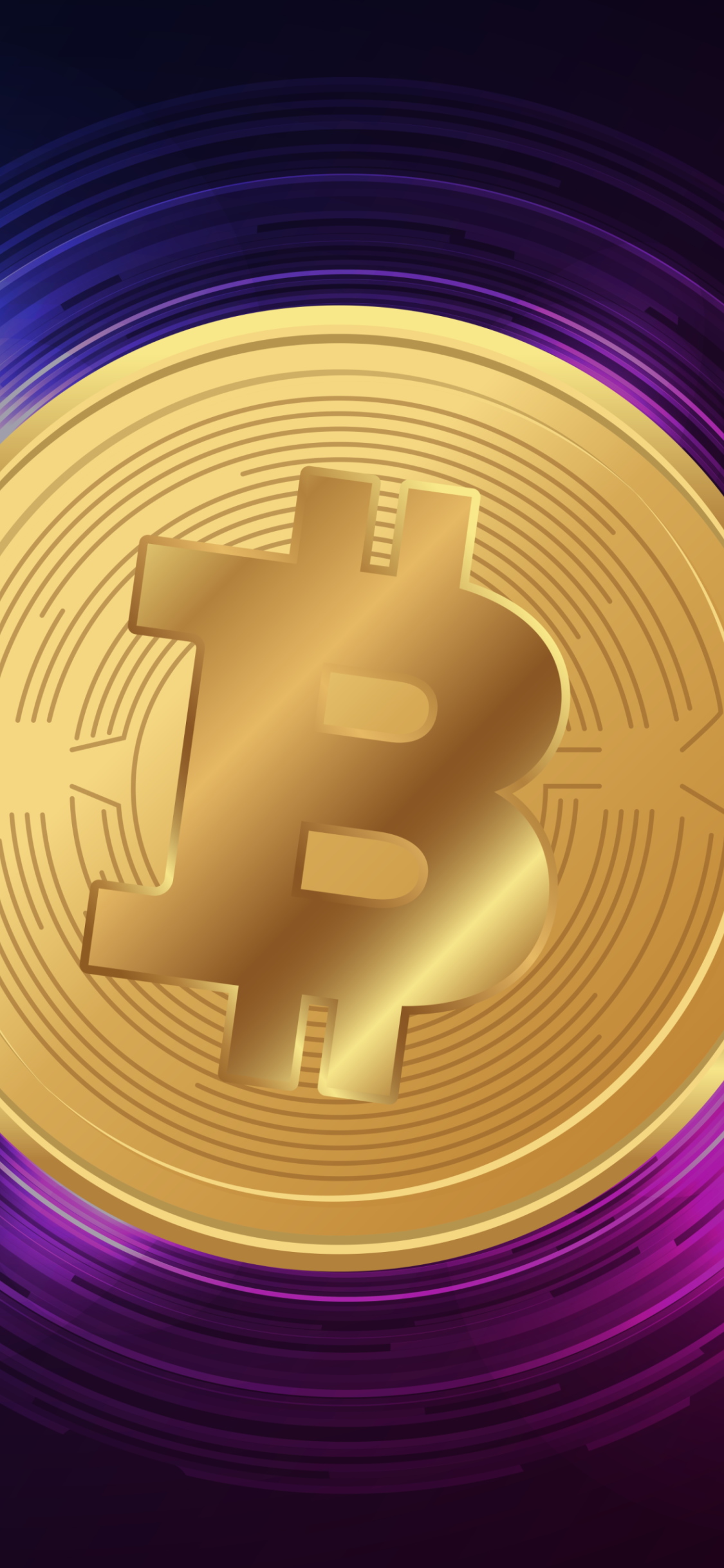 Download wallpaper: Bitcoin 1125x2436