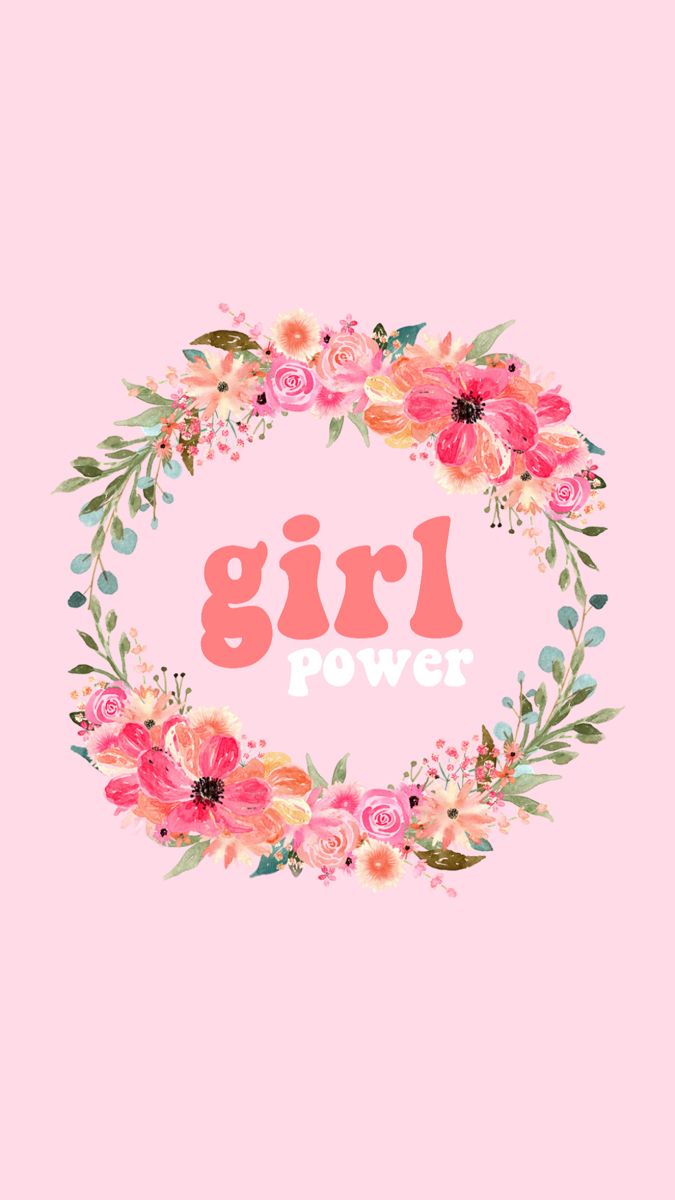 pink, girl power wallpaper