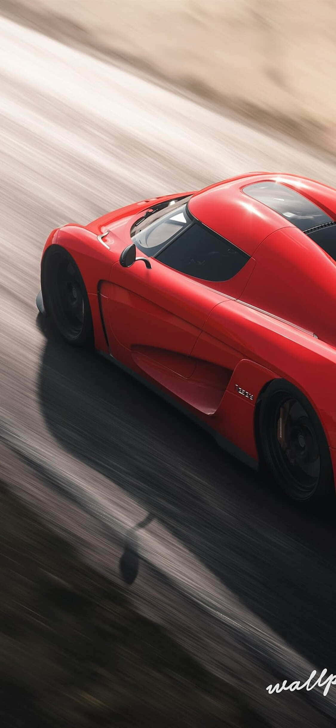 Download Red Koenigsegg Agera iPhone X