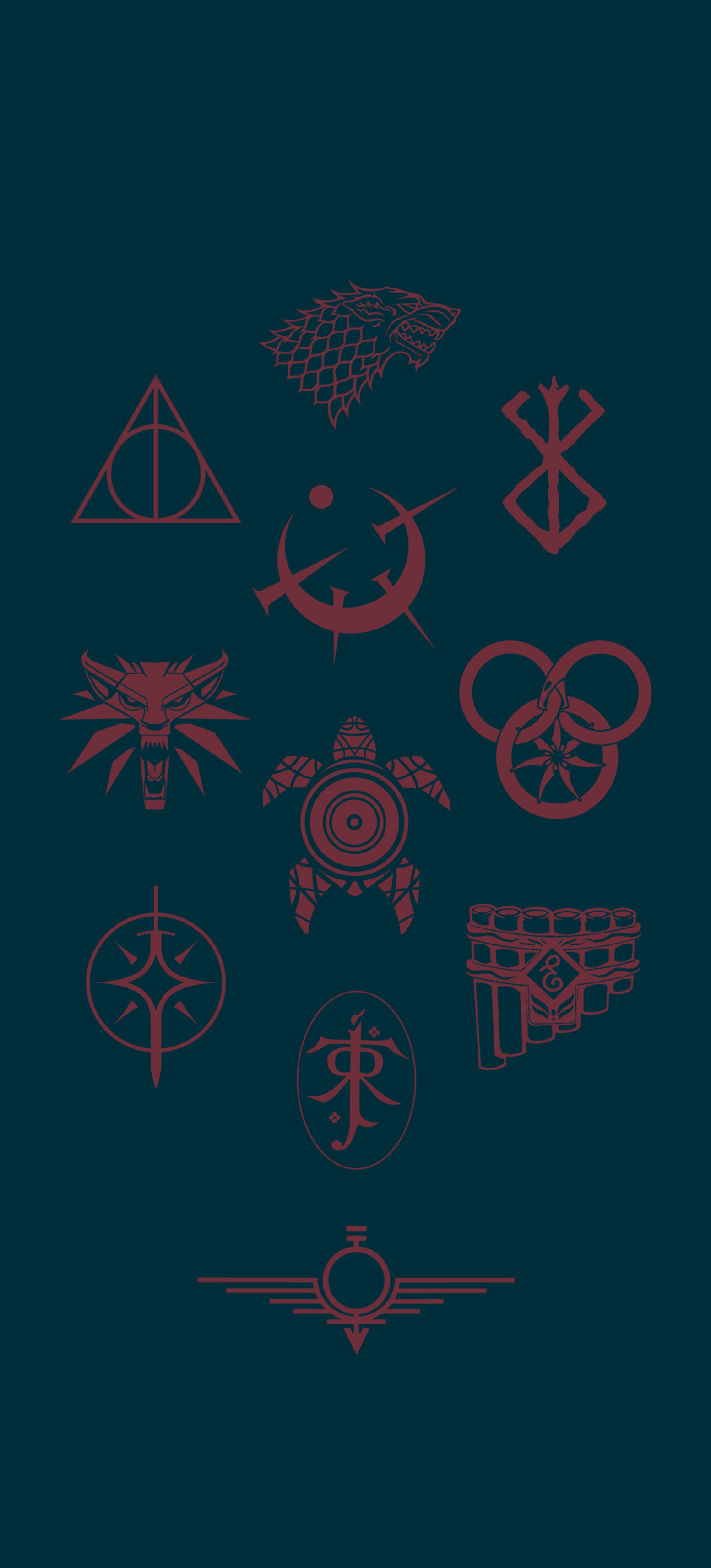 mobile fantasy logos wallpaper