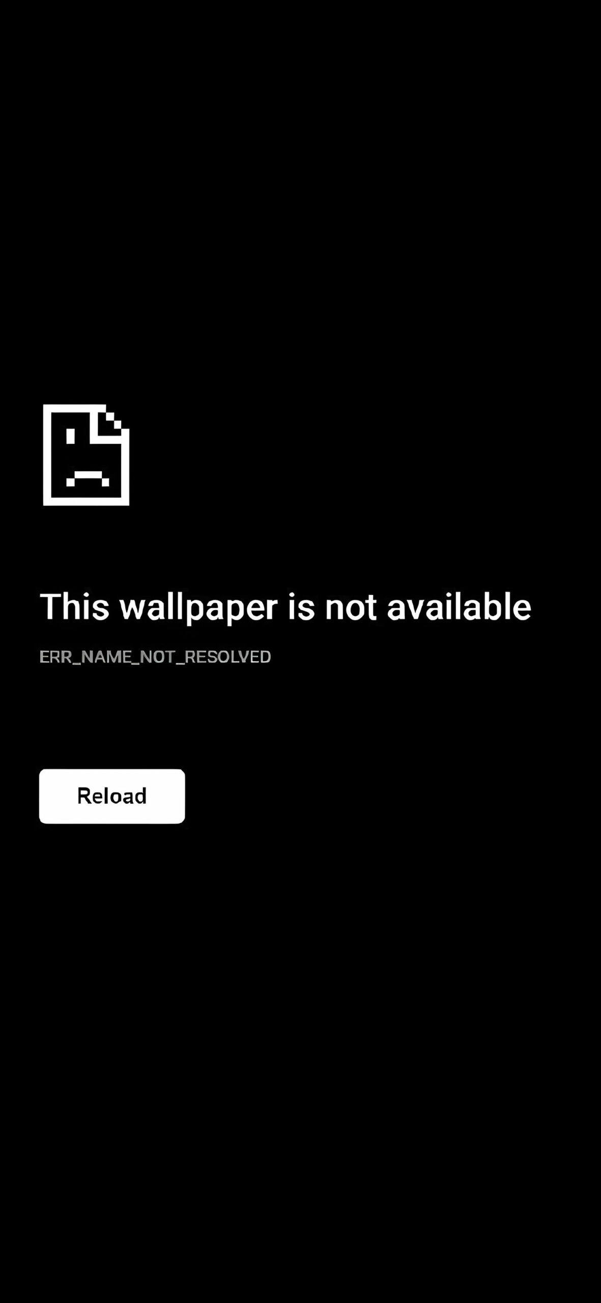 This Wallpaper is Not Available