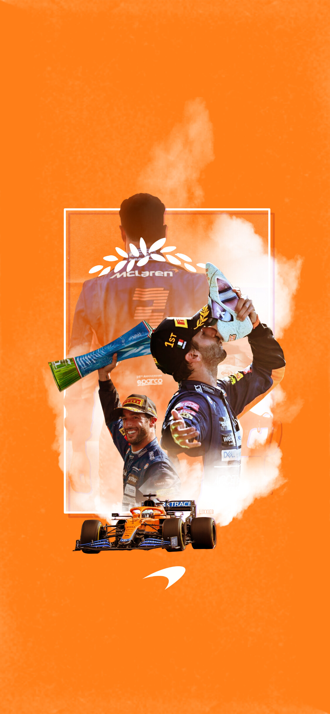 Daniel Ricciardo Phone Wallpaper