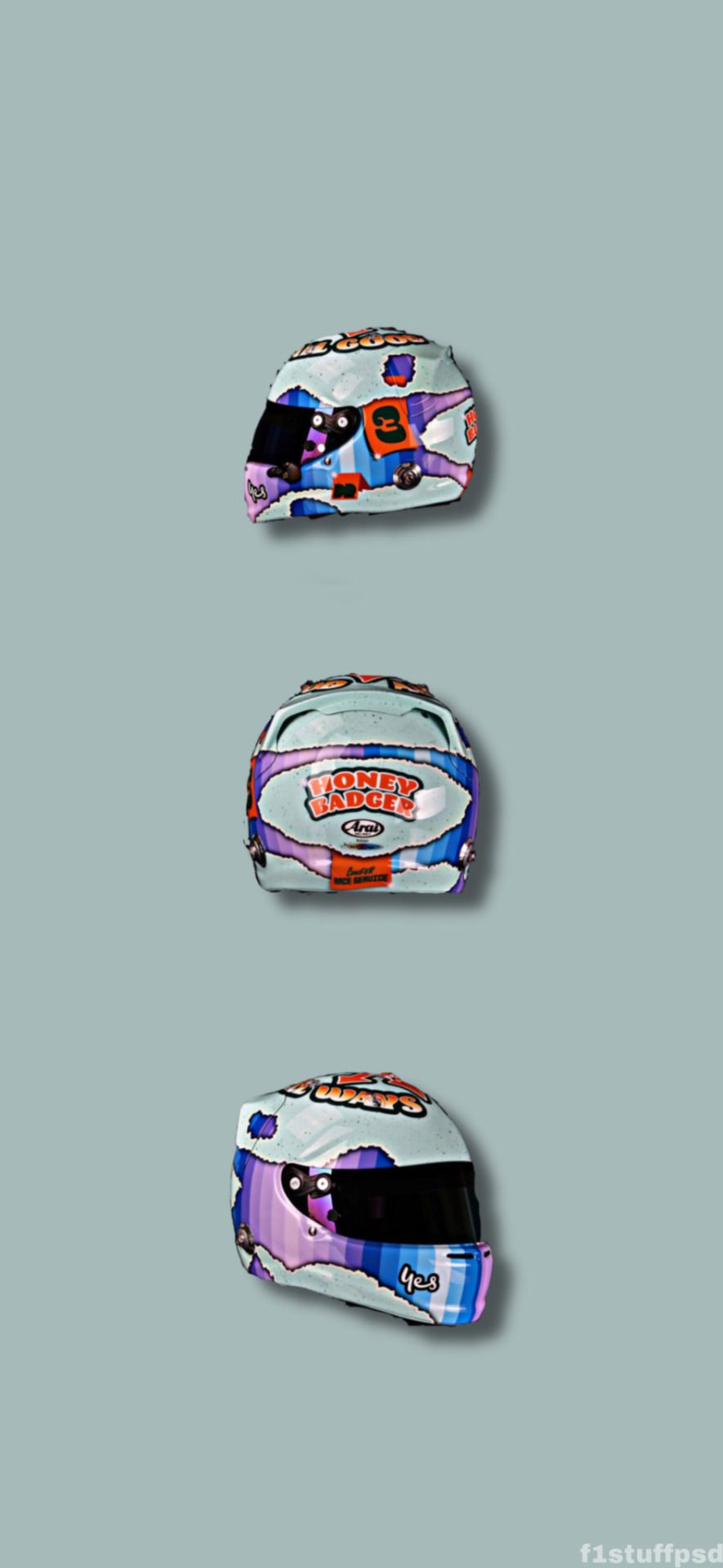 Daniel Ricciardo New Helmet IPhone 11