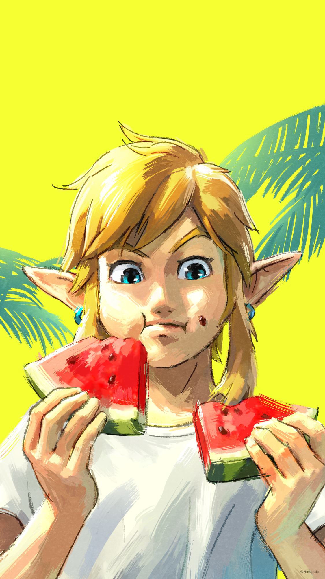 TotK Nintendo released a few TotK themed mobile wallpaper for their official magazine