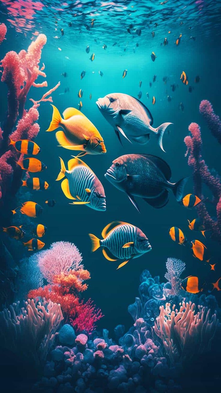 Aquarium Fishes iPhone Wallpaper HD