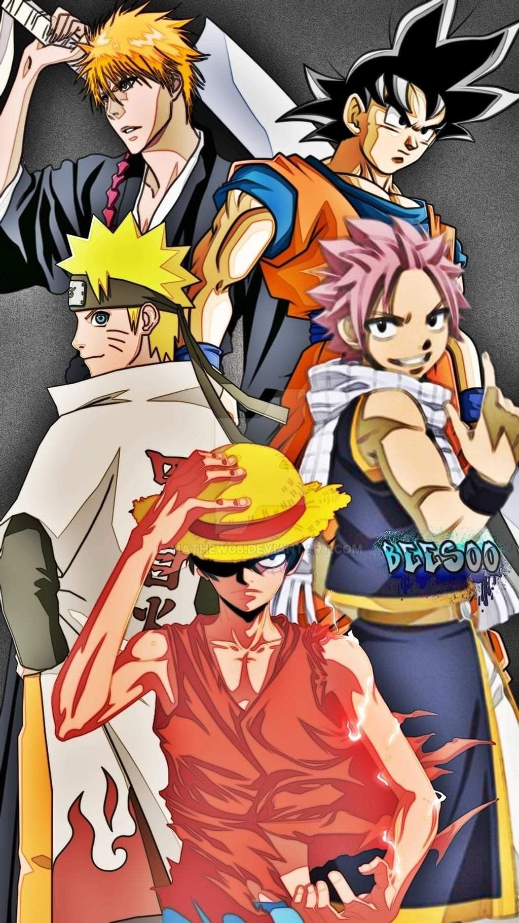 Anime Crossover HD Wallpaper