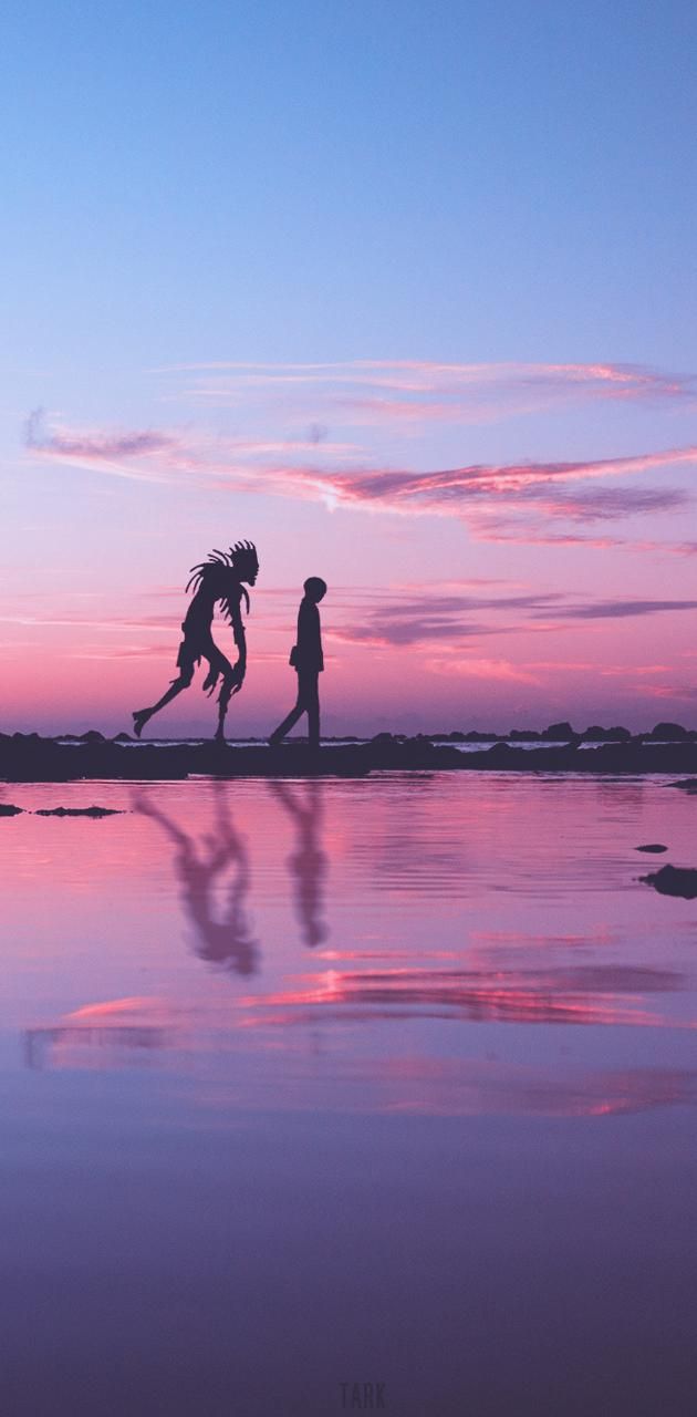 Ryuk and Light wallpaper