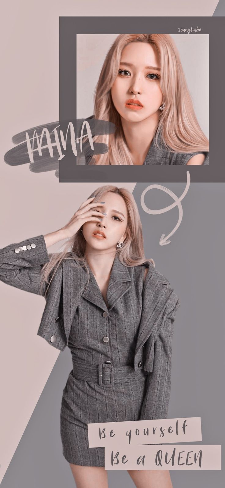 TWICE Mina Aesthetic Wallpaper