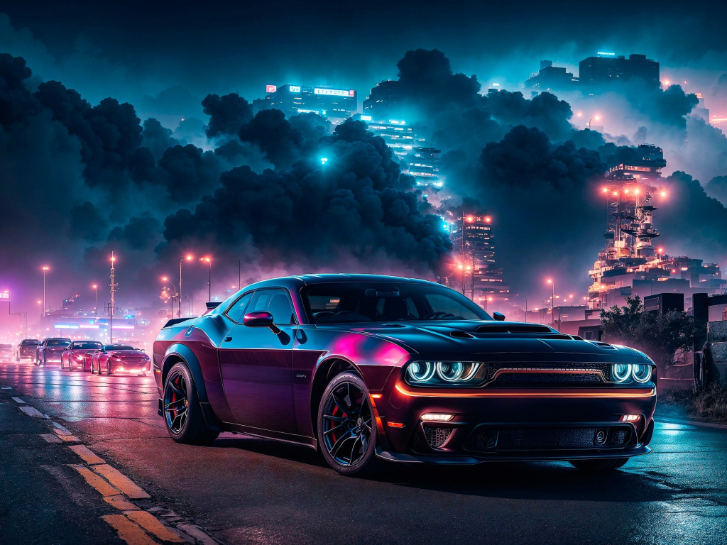 Download wallpaper Dodge Challenger