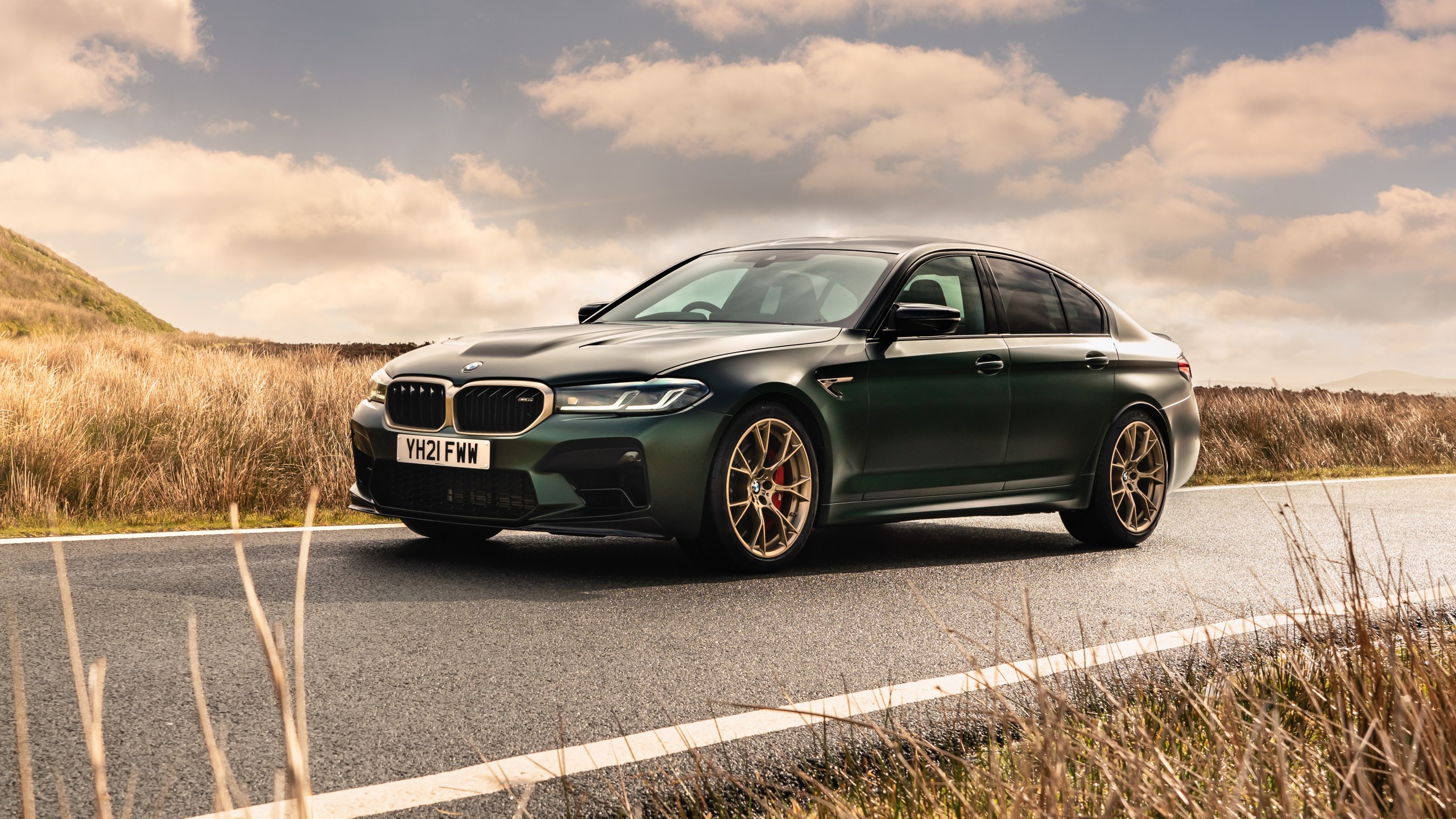 BMW M5 CS 2021 5K 2 Wallpaper Car