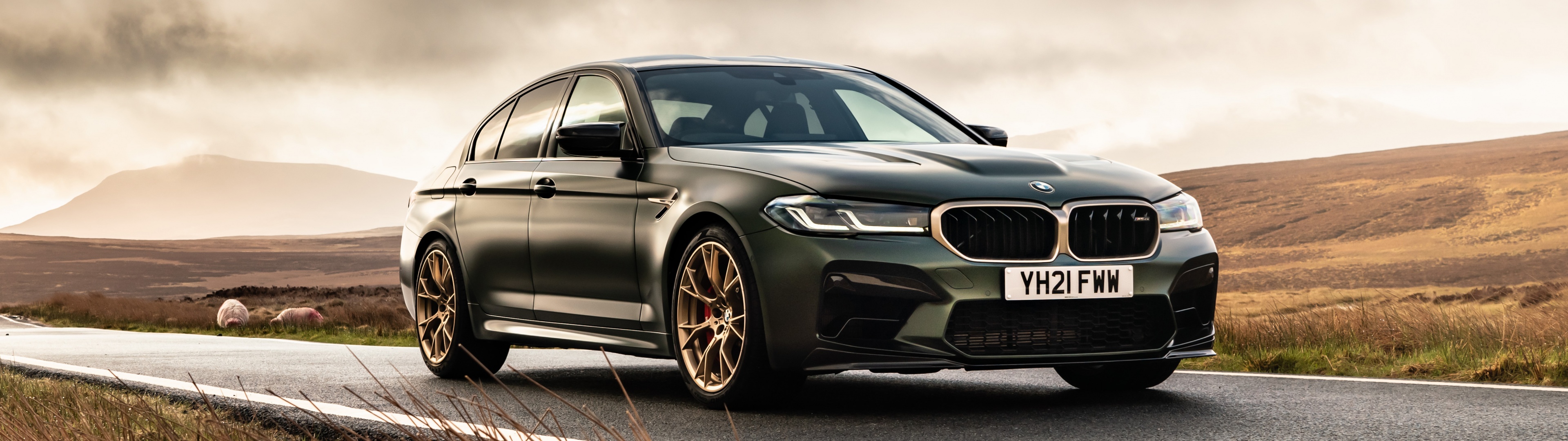 BMW M5 CS Wallpaper 4K
