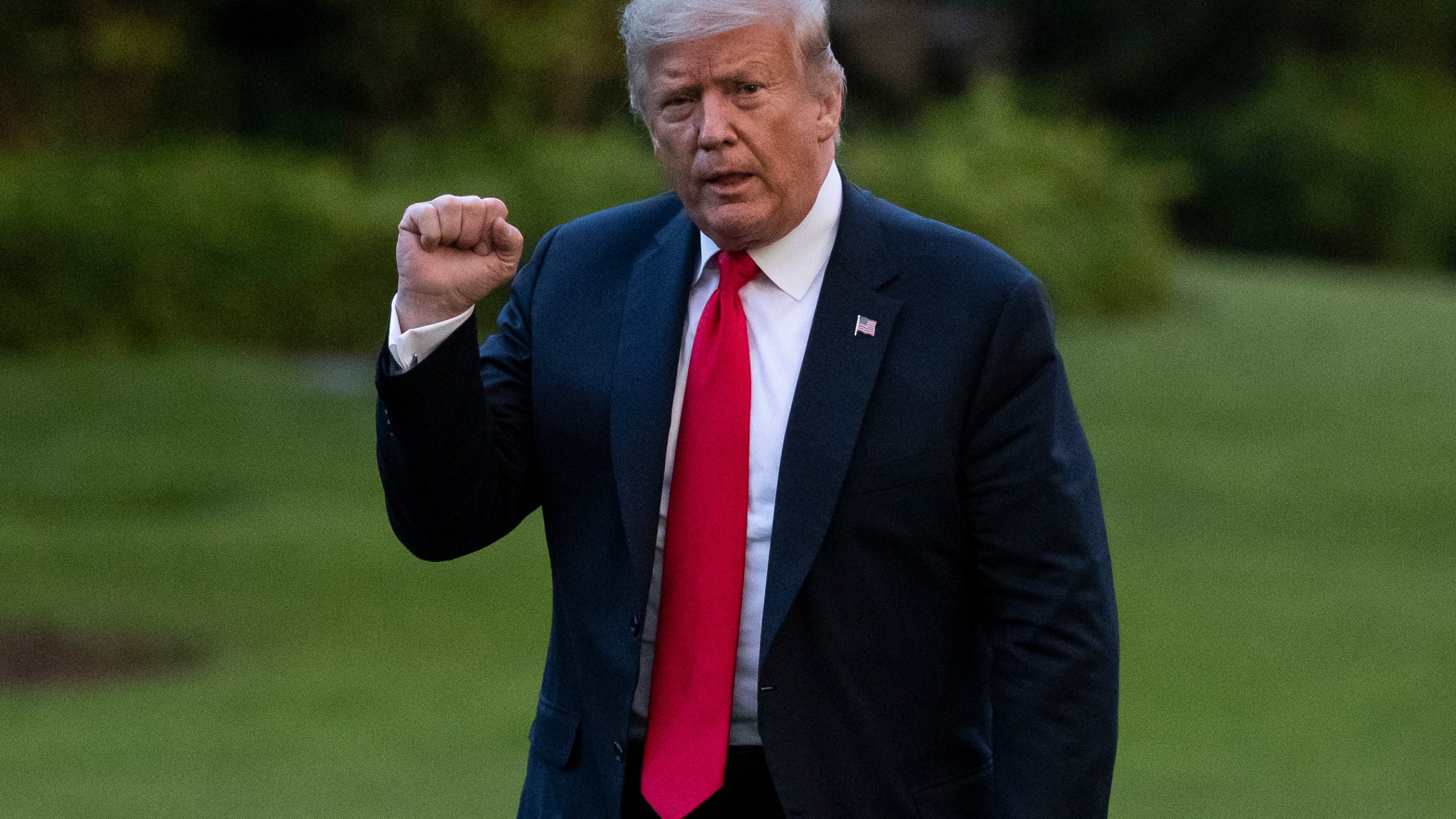 Trump tweets video with 'white power