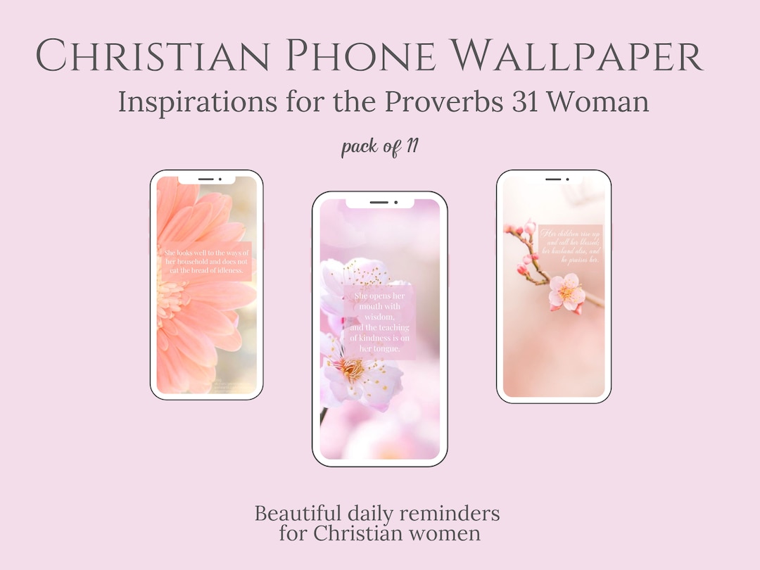 Christian Phone Wallpaper Proverbs 31