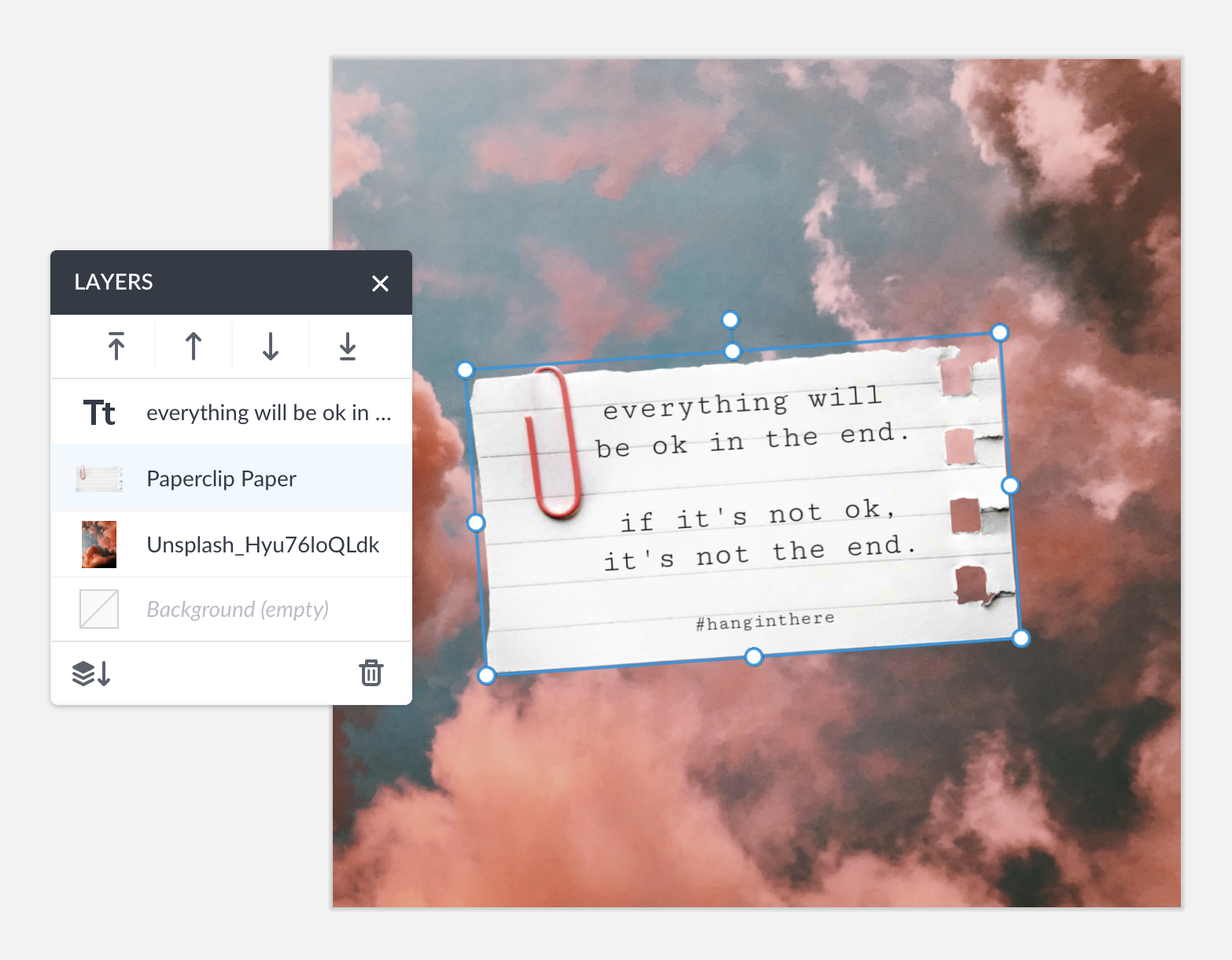 Motivational Instagram Post Design