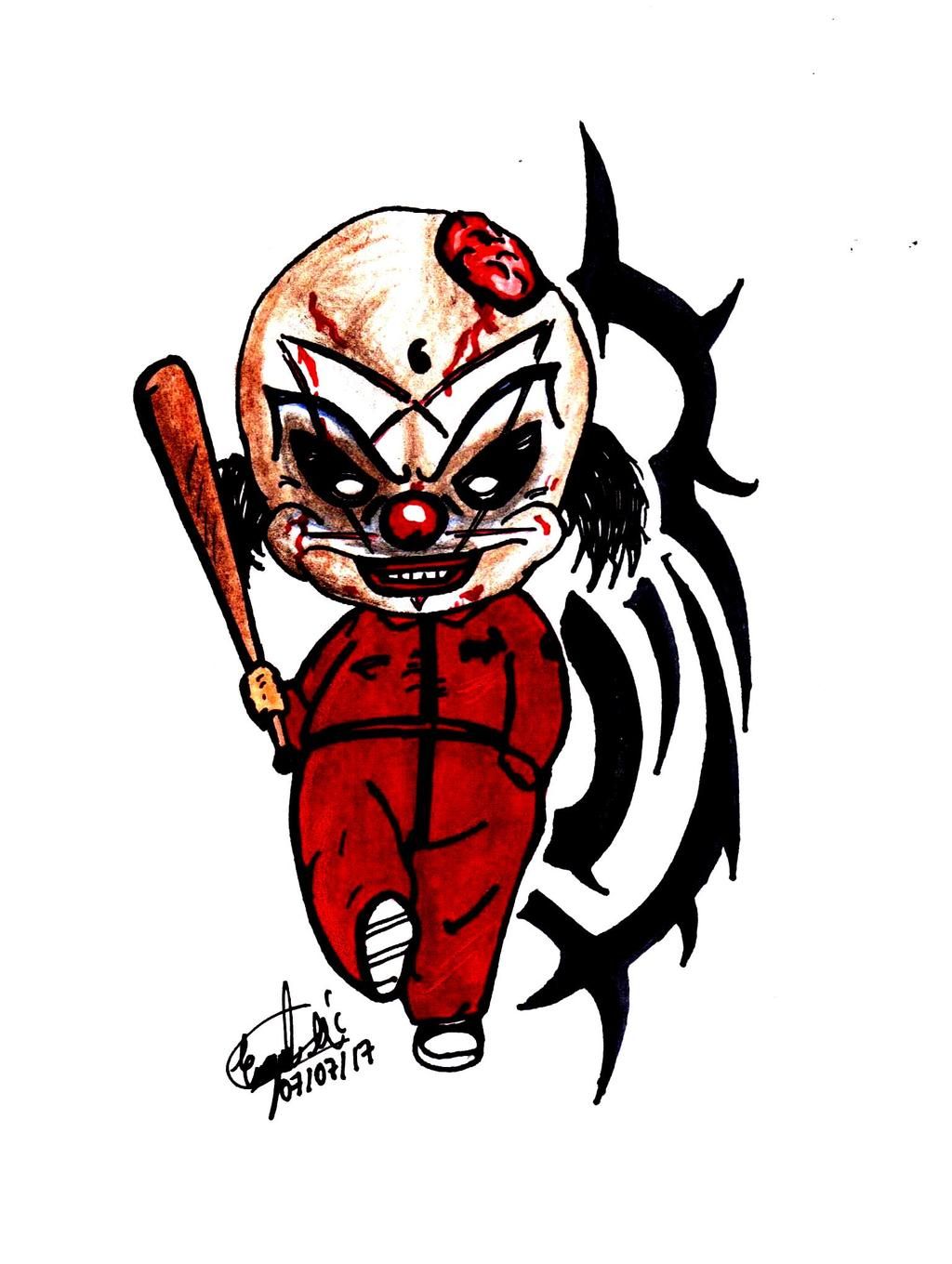 Shawn Clown Chibi (Slipknot)