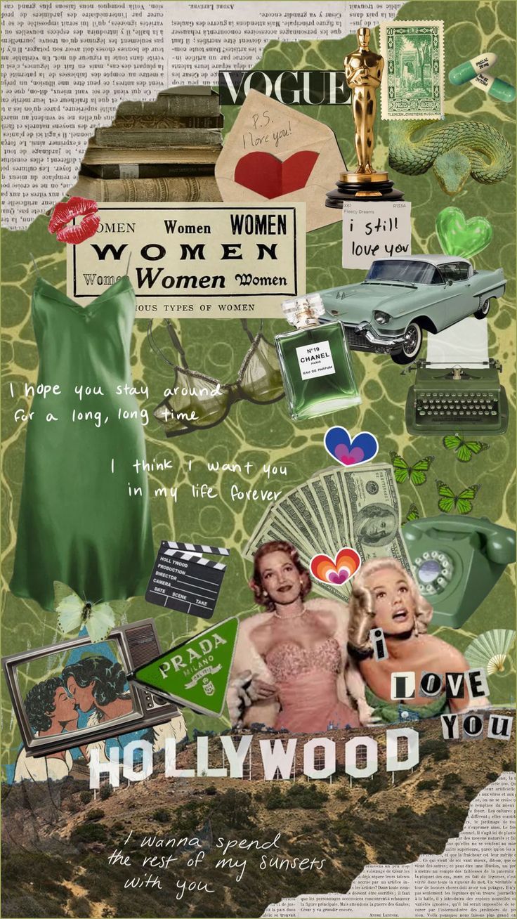 seven husbands of evelyn hugo mood board