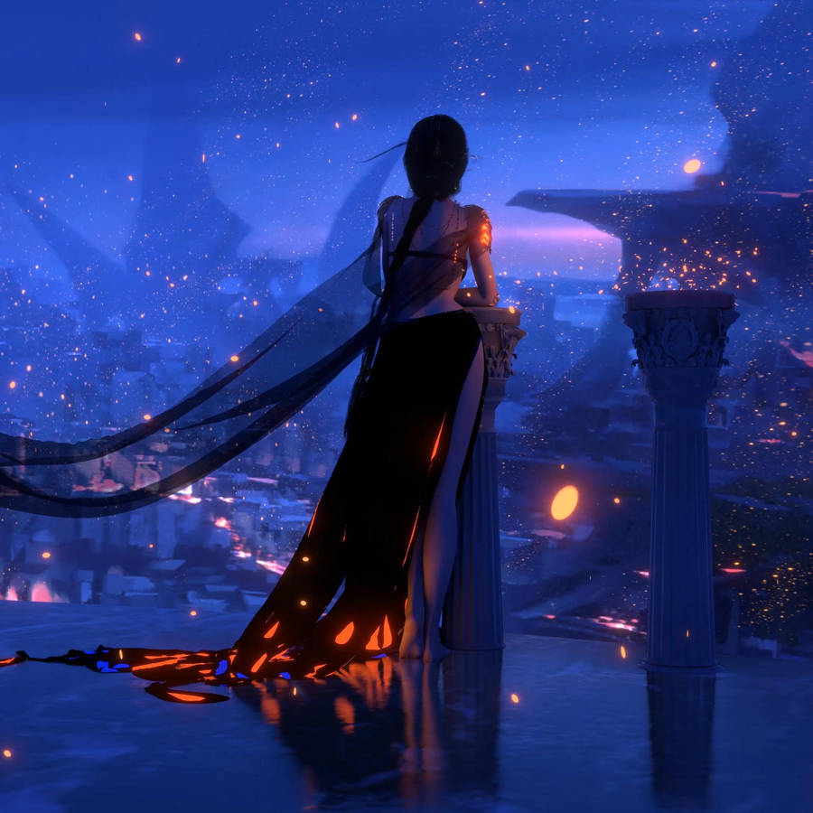 Download free Fantasy Woman Animated