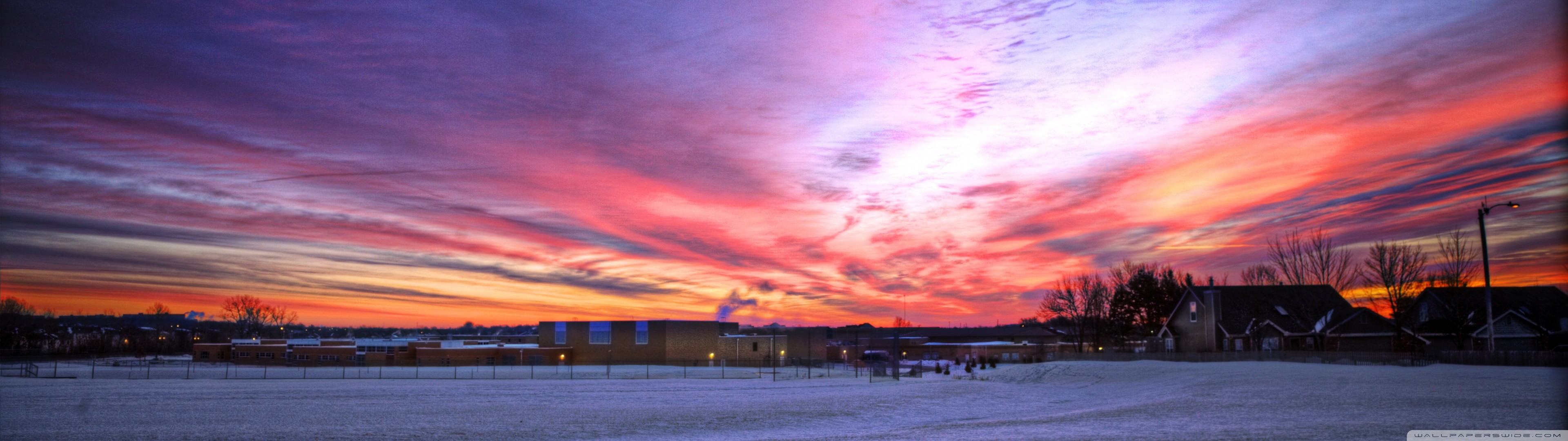 wallpaper hd, sky, afterglow