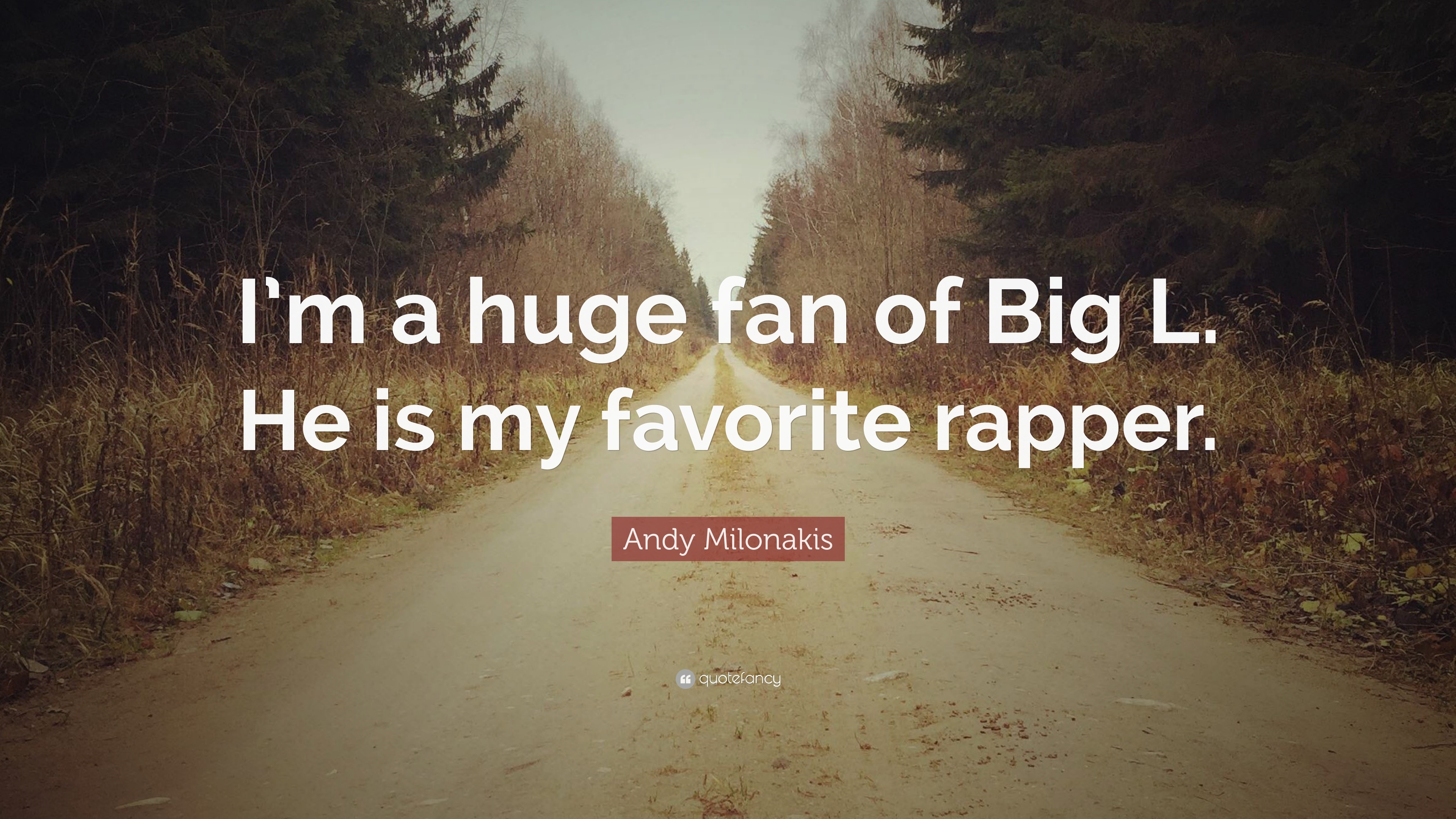 Andy Milonakis Quote: “I'm a huge fan