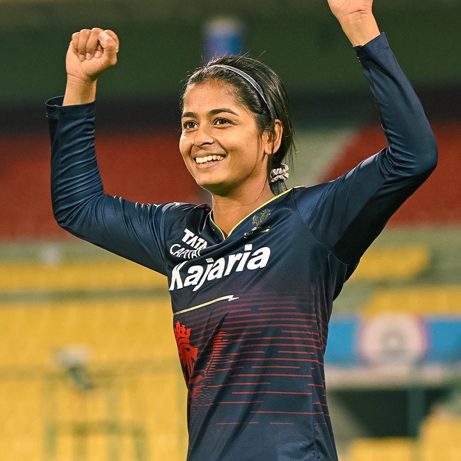 Watch: RCB's Shreyanka Patil saves near