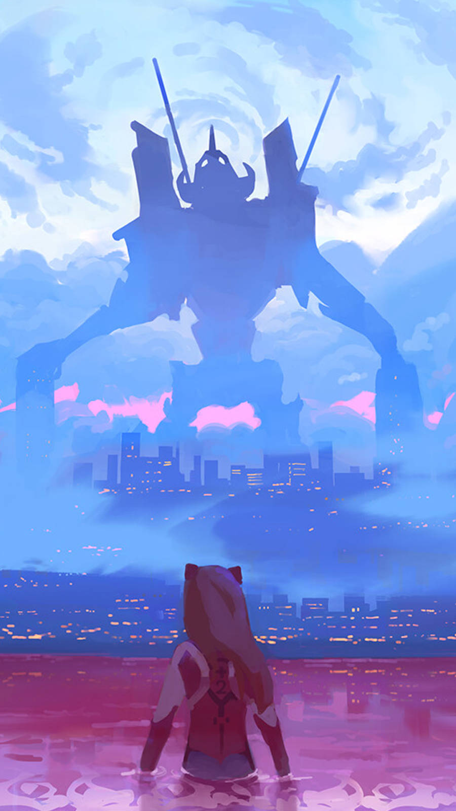 Evangelion Phone Wallpaper