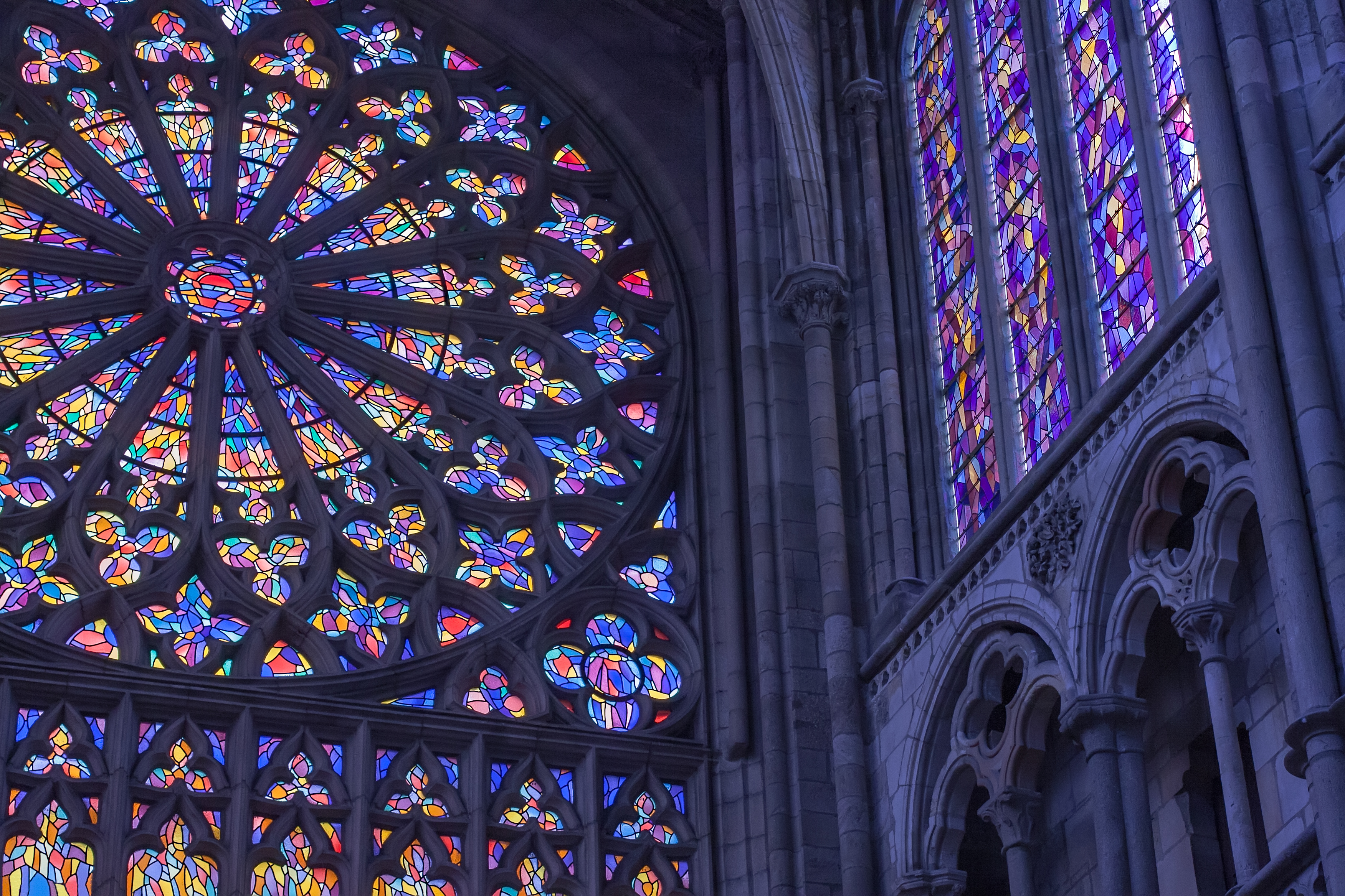 Stained Glass Phone Wallpaper: Free 4K & HD Downloads