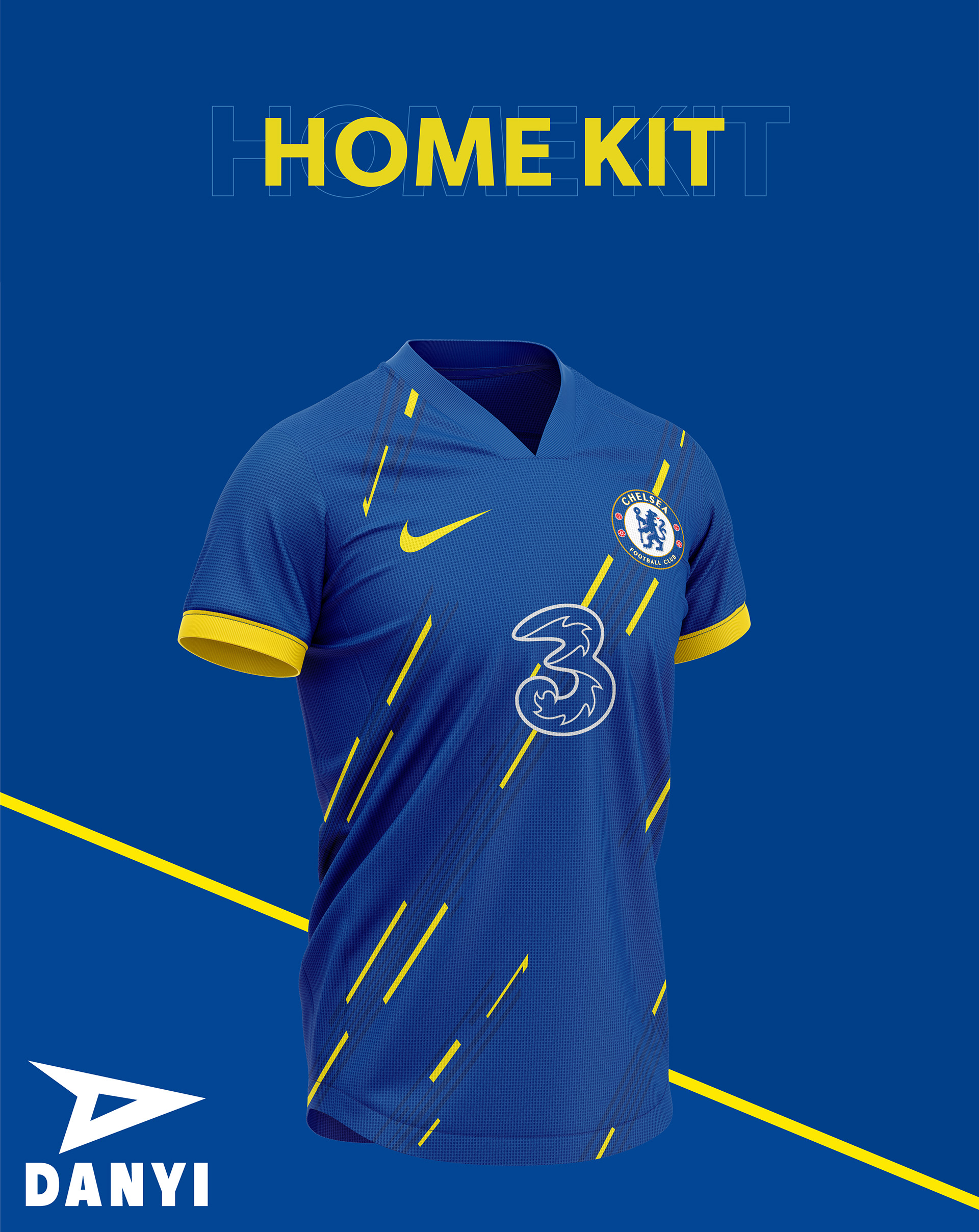 Chelsea Football Kit 21 22. 1