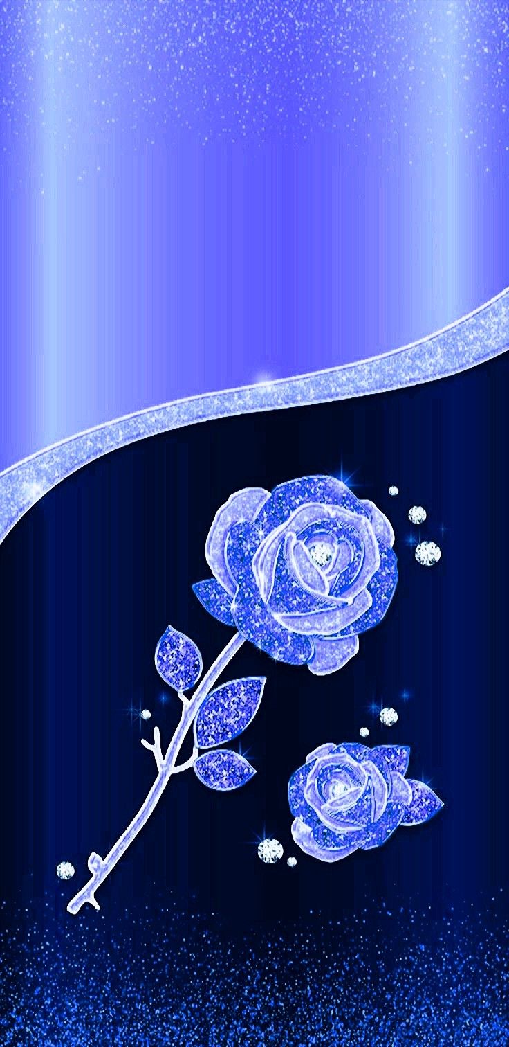 Rose flower wallpaper, Bling wallpaper