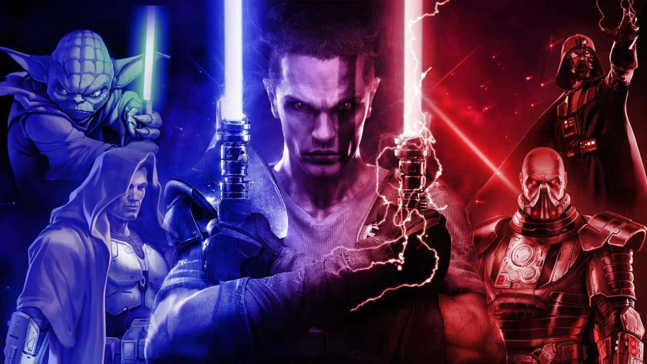 Download Jedi Vs Sith Wallpaper