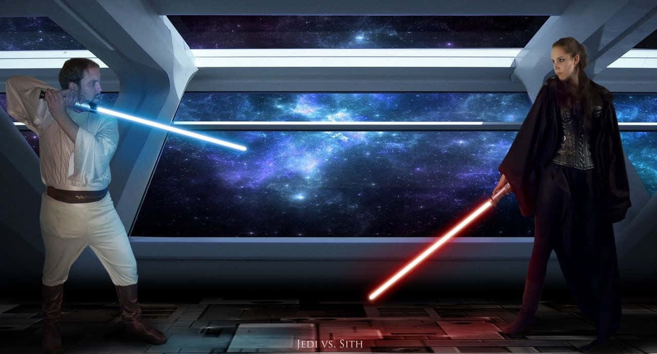 Download Jedi Vs Sith Wallpaper