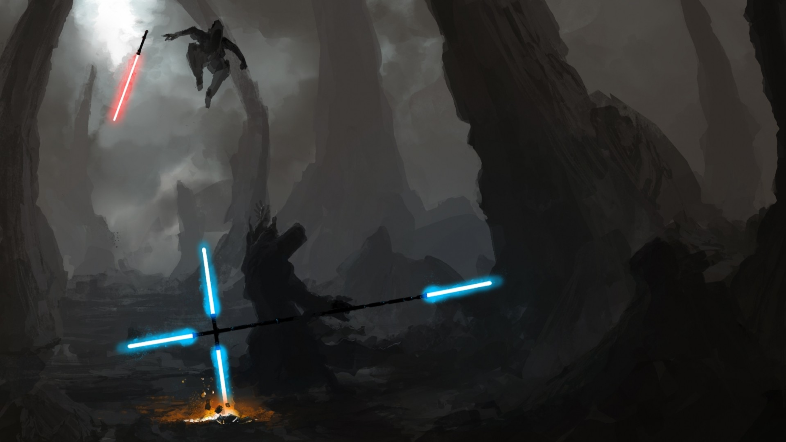 Download 2560x1440 Star Wars, Jedi
