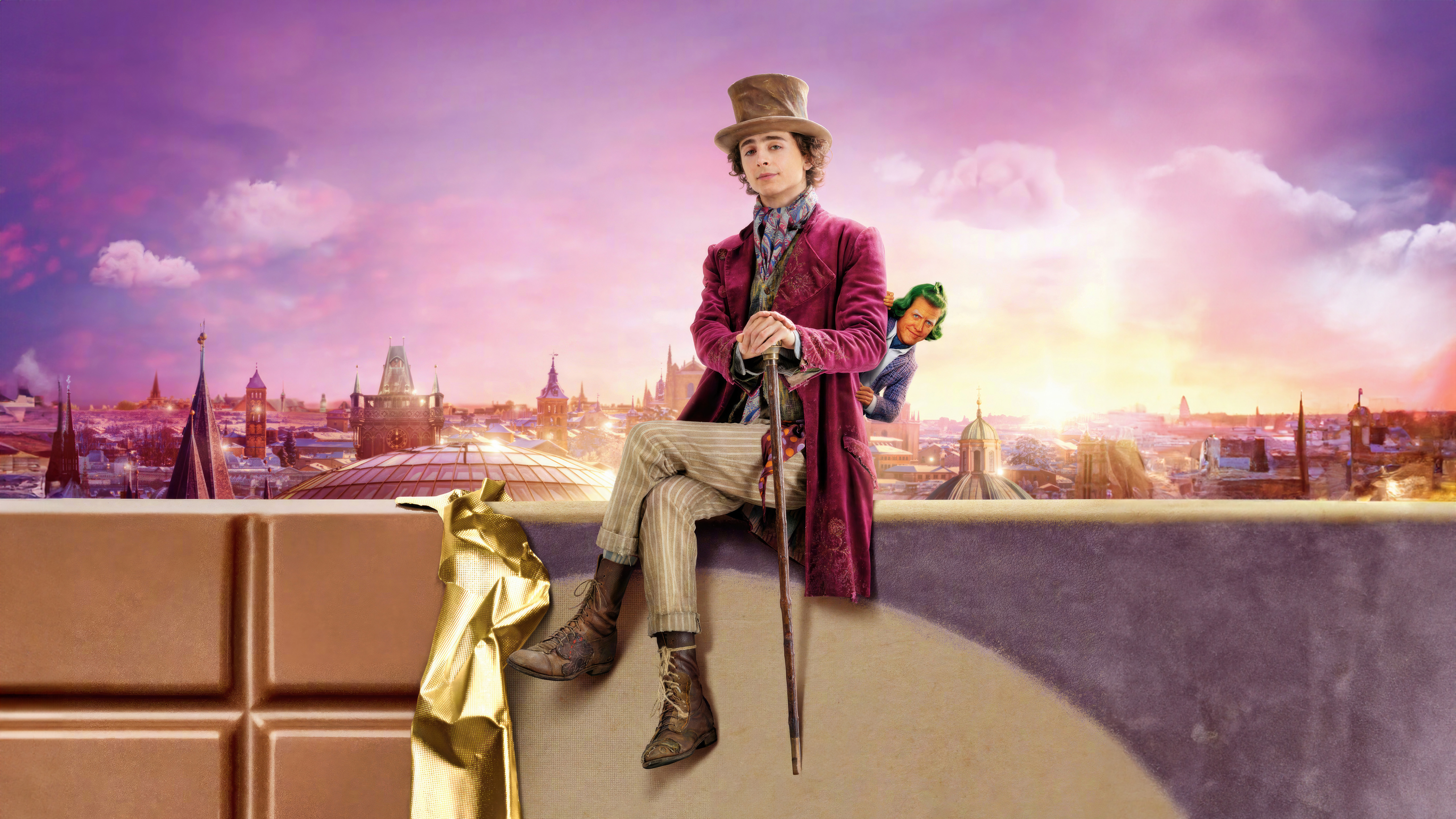 Wonka Movie 2023 5k Wallpaper, HD Movies